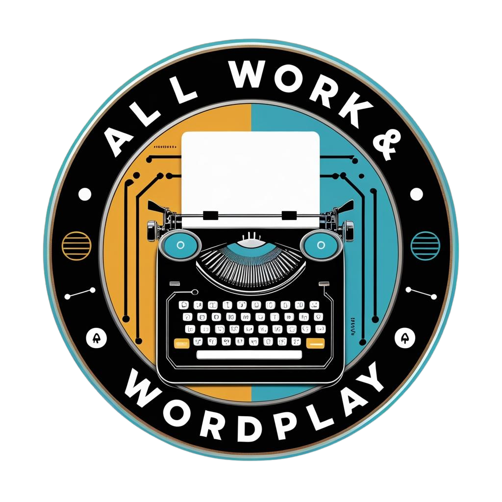 All Work and Word Play Logo